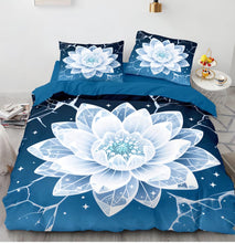 Load image into Gallery viewer, Cotton Quilt Cover Set (4-Piece Set)