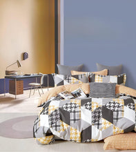 Load image into Gallery viewer, 4 pieces King size Comforter set &quot;Summer&quot;
