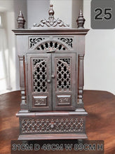 Load image into Gallery viewer, Handcrafted Wooden Temple | Pooja Mandir for Home
