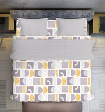 Load image into Gallery viewer, 4 pieces King size Comforter set &quot;Summer&quot;
