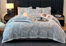 Load image into Gallery viewer, Quilt cover set king size warm material
