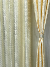Load image into Gallery viewer, Plain knitted Curtains 240cm by 213cm (pair)
