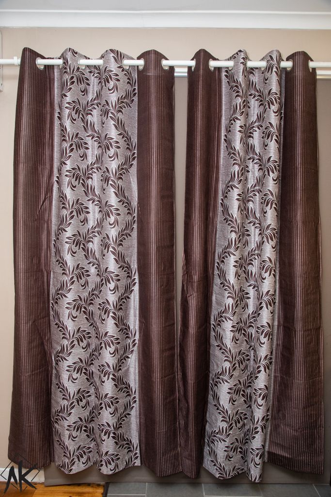 Printed curtain (pair)