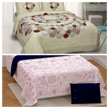 Load image into Gallery viewer, 5pcs Reversible Quilt cover set king size
